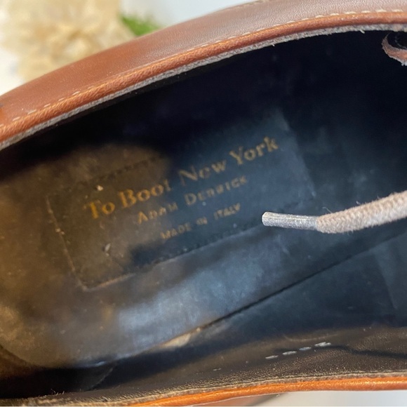 To Boot New York Adam Derrick Brampton Brown Leather Oxford Dress Shoes 11.5 main image 6